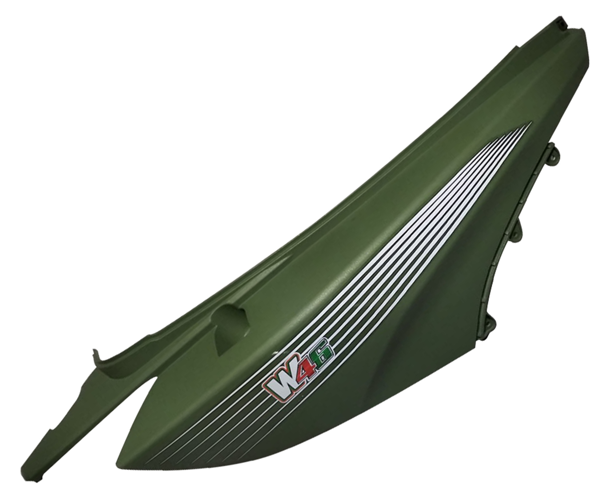 MOTOLUX-W46-50023-1 MOTOLUX W46 ( 49CC ) SELE ALTI PANEL YEŞİL-SAĞ - Görsel 1