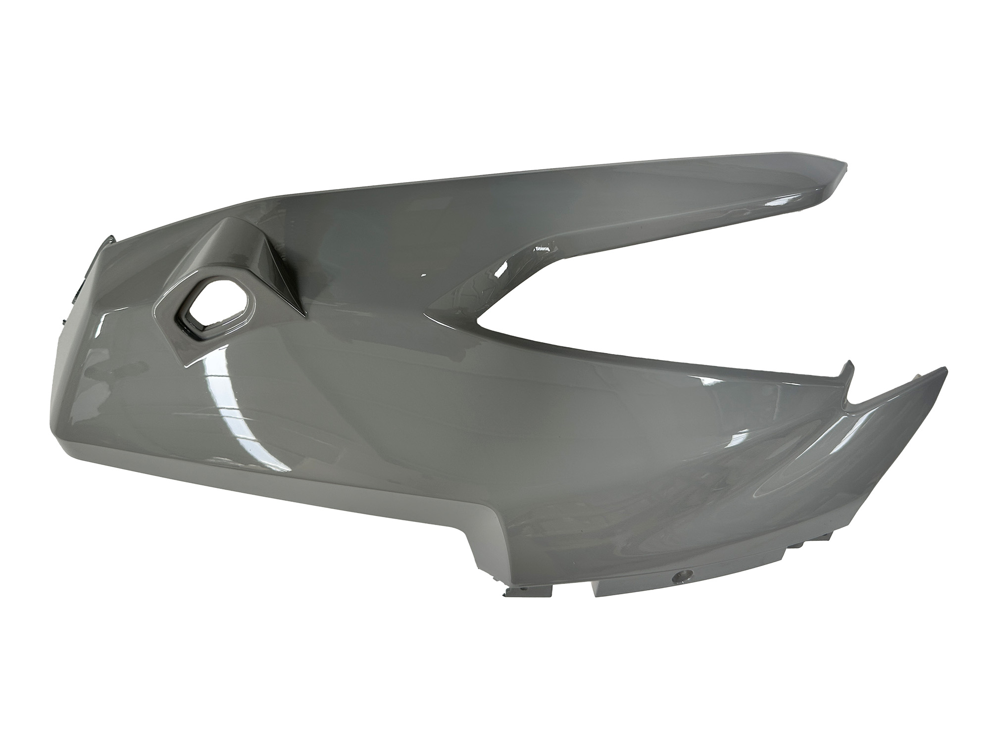 MOTOLUX-WOW-150013-1 MOTOLUX WOW 150 CC FAR PANELİ ALT GRİ-SAĞ - Görsel 1