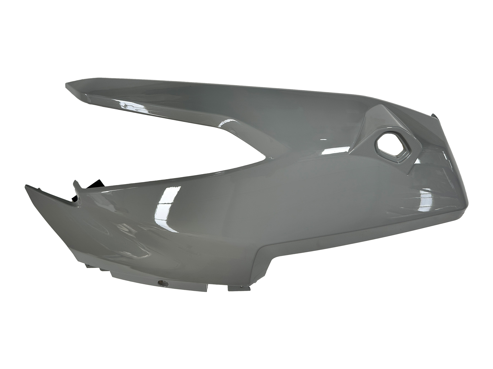 MOTOLUX-WOW-150014-1 MOTOLUX WOW 150 CC FAR PANELİ ALT GRİ-SOL - Görsel 1