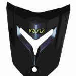 MOTOLUX YARİS ÖN ÜÇGEN PANEL-SİYAH