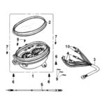 MONDIAL 125RR GOSTERGE PANELI KOMPLE (125CC) #Y4MON0170A0005