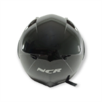 NCR SOLID SHINNING BLACK ÇENE AÇILIR KASK [L]