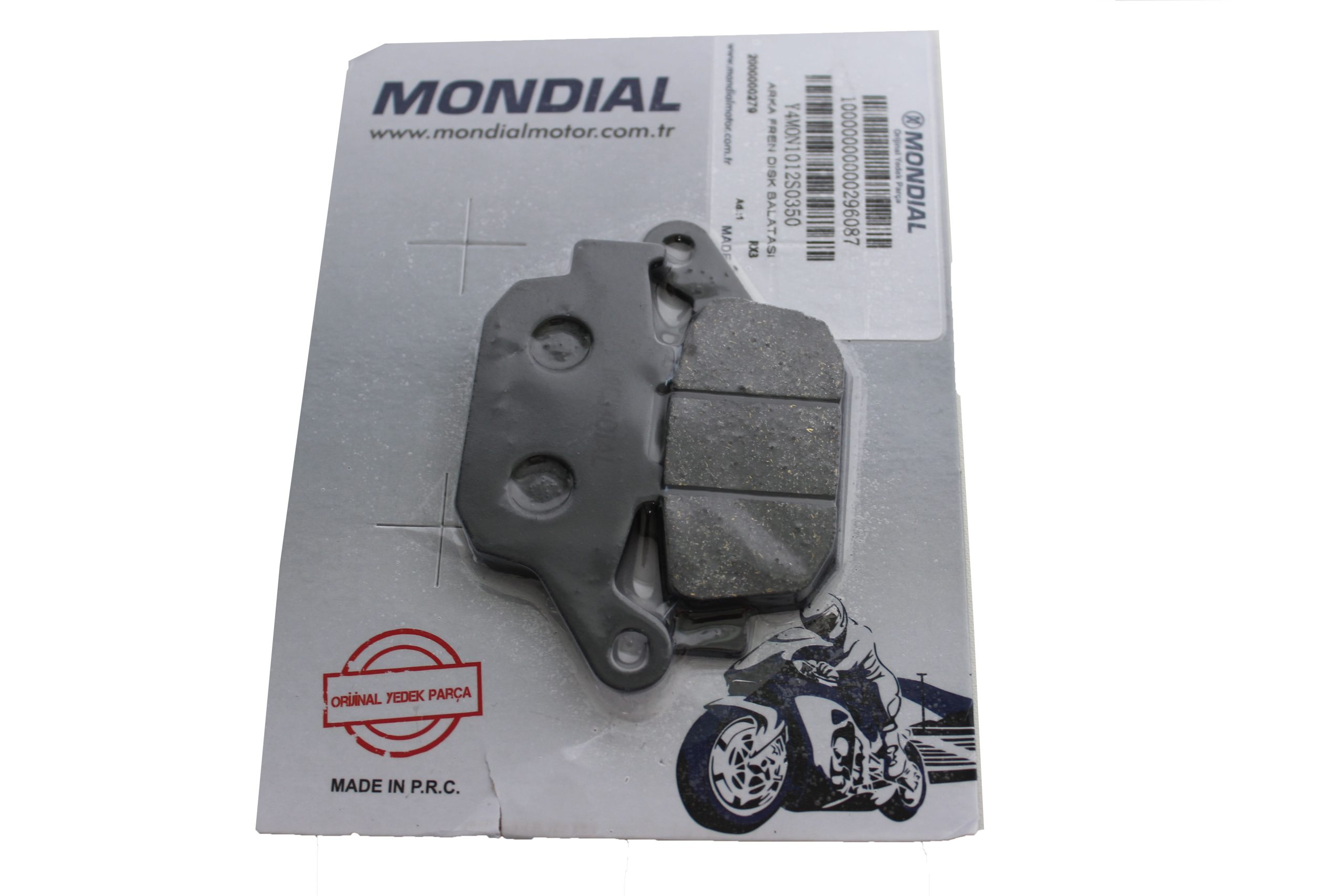 ST24234 MONDIAL RX3-I EVO ARKA FREN DISK BALATASI #Y4MON1012A0350 - Görsel 1