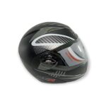 NCR MATT BLACK MONSTER 2 ÇENE AÇILIR KASK [L]