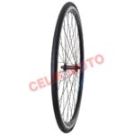 700 x 25C [DESEN - 7021] [ZIRHLI] SIYAH BİSİKLET DIŞ LASTİK #36146