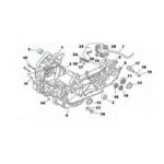 ASYA SCOOTER MOTOR GOVDESI SOL #ORSC150 E0604