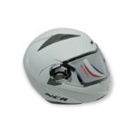 NCR SOLID SHINNING WHITE ÇENE AÇILIR KASK [L]