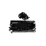DELTAFORCE 125UAG JANT TELI-NIPEL 4X180-36 KIVR-SIYAH #Y4DLT0160A0020