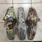 YBR 125 K ÖN ÇAMURLUK SİYAH RENKLİ DESEN #BS3018