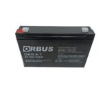 ORBUS 6V 7Ah KURU BAKIMSIZ AKÜ (OYUNCAK JEEP VB) #ORB 6-7