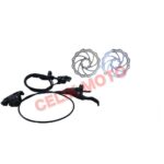 HİDROLİK FREN SETİ ÖN - ARKA [ROTOR 160 - KABLO 80 - 140 cm] RECTUS #11094