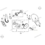 MONDIAL 200 AU MARS MOTORU KOMPLE #Y4MON1027A0017(6nolu parça)