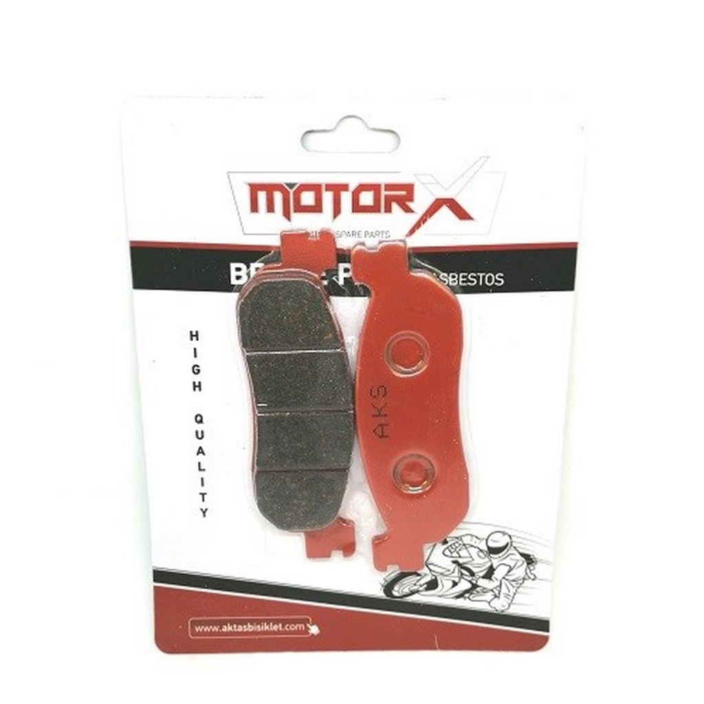 ST83920 YAMAHA X MAX 250 ESKİ MODEL ARKA FREN DİSK BALATASI (KIRMIZI) #40501525000511 - Görsel 1