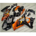 SUZUKI GSX-R 1000 2007-2008 TURUNCU SIYAH GRENAJ SETI #CLK145