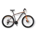 KRON XC 100 - 26" MTB - 15' - 21 Vites - V.B. - Mat Füme-Gri/Turuncu #KRN22-208