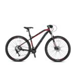 KRON XC 1000 - 27.5" MTB - 18' - 22 Vites - H.DISC - Mat Siyah-Füme/Kırmızı #KRN21-620
