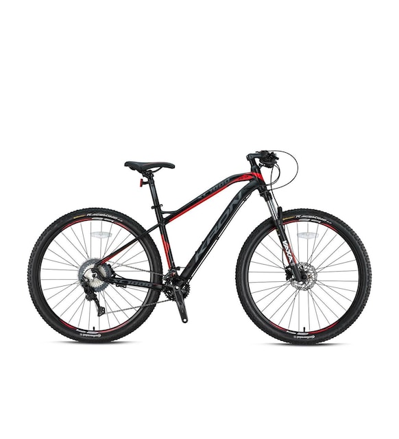 ST85828 KRON XC 1000 - 27.5" MTB - 18' - 22 Vites - H.DISC - Mat Siyah-Füme/Kırmızı #KRN21-620 - Görsel 1