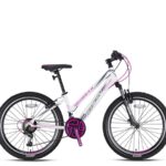 KRON ANTHEA 4.0 - 26" MTB Lady - 15' - 21 Vites - V.B. - Beyaz-Füme/Çingene Pembesi #KRN21-545