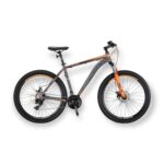 XC 100 - 27.5" MTB - 18' - 21 Vites - H.DISC - Mat Füme-Gri/Turuncu #KRN22-268