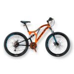 KRON ARES 4.0 - 27.5" MTB - 16.5'- 21 Vites - Çift AMT - M.DISC -Turuncu-Siyah/Mavi #KRN21-439