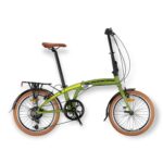 KRON FD 750 - 20'' MTB - 7 Vites -V.B. - Mat Haki-Neon Sarı (ÇelikBagaj/PVC Çamurluk) #KRN22-307