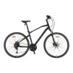 KRON TX 450 - 28" CITY - 20‘ - 27 VİTES - H.DİSK - MAT SİYAH-FÜME/YEŞİL #KRN23-334