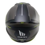 MT STINGER SHELL BÖGOR MAT GRİ-SİYAH-NEON SARI [L] - Görsel 3