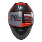 MT STINGER SHELL BÖGOR MAT TURUNCU-GRİ-SİYAH [L] KASK - Görsel 2