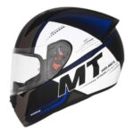 MT STINGER SHELL GULTTER MAT SİYAH-BEYAZ-LACİVERT [L]