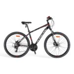 KRON TX 100 - 28" Trekking - 18 21 Vites H.DISC — Siyah-Gri/Kırmızı #KRN22-202