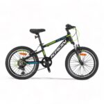 KRON XC 75 - 20" MTB - 11' - 7 Vites - V.B. - Mat Siyah-Neon Sarı/Beyaz/Mavi #KRN23-095