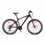 KRON XC 100 - 27.5" MTB - 17' - 21 Vites - H.DISC - Siyah-Gri/Kırmızı #KRN23-203