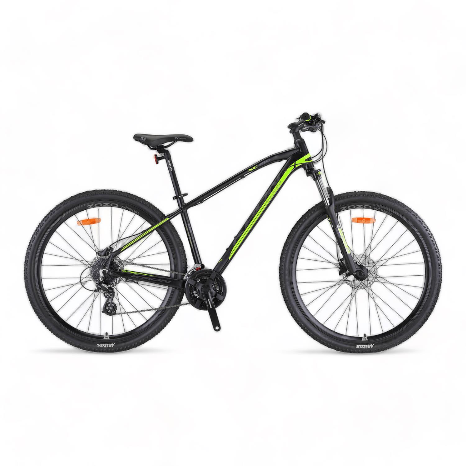 ST87631 KRON XC 150 - 29" MTB - 19' - 24 Vites - H.DISC - Mat Siyah-Neon Sarı/Füme #KRN23-236 - Görsel 1