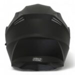 BLACKLION - ÇENE AÇILIR VİZÖRLÜ KASK [LION-160E] [MAT SİYAH] [L] #57878 - Görsel 2
