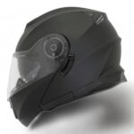 BLACKLION - ÇENE AÇILIR VİZÖRLÜ KASK [LION-160E] [MAT SİYAH] [XL] #57879