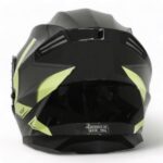 BLACKLION - ÇENE AÇILIR VİZÖRLÜ KASK [LION-160E] [SİYAH-SARI] [S] #57880 - Görsel 2