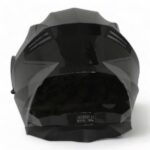 BLACKLION - ÇENE AÇILIR VİZÖRLÜ KASK [LION-160E] [SİYAH-GRİ] [S] #57888 - Görsel 2