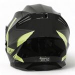BLACKLION - ÇENE AÇILIR VİZÖRLÜ KASK [LION-160E] [SİYAH-SARI] [M] #57881 - Görsel 2