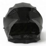 BLACKLION - ÇENE AÇILIR VİZÖRLÜ KASK [LION-160E] [SİYAH-GRİ] [M] #57889 - Görsel 2