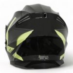 BLACKLION - ÇENE AÇILIR VİZÖRLÜ KASK [LION-160E] [SİYAH-SARI] [XL] #57883 - Görsel 2