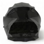 BLACKLION - ÇENE AÇILIR VİZÖRLÜ KASK [LION-160E] [SİYAH-GRİ] [XL] #57891 - Görsel 2