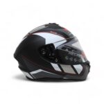 RS2 KAPALI KASK (SİYAH - BEYAZ - GRİ) 32011/6 [M]