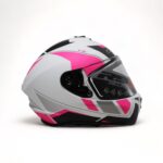 RS2 KAPALI KASK (BEYAZ - PEMBE - SİYAH) 32011/5 [XL]