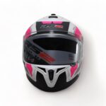 RS2 KAPALI KASK (BEYAZ - PEMBE - SİYAH) 32011/5 [XL] - Görsel 2