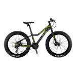 FXC 500 - 24" MTB - 13" - 21 Vites - M.DISC - Mat Siyah-Neon Sarı/Gri #KRN21-584