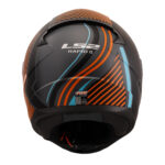 LS2 RAPID 2 EXTRA MAT GRİ-NEON TURUNCU KASK [XXXL] - Görsel 4