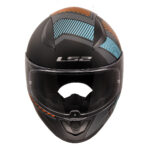 LS2 RAPID 2 EXTRA MAT GRİ-NEON TURUNCU KASK [XXXL] - Görsel 5