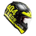 LS2 RAPID PLAYER NEON SARI-SİYAH KASK [M] - Görsel 3