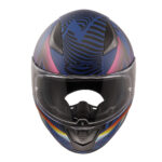LS2 RAPID 2 OPTIK MAT MAVİ-MOR KASK [L] - Görsel 2