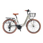 KRON CX 100 - 28" City Bike - Unisex - 15' - 21 Vites - V.B - Bej-Siyah/Kahverengi #KRN23-259